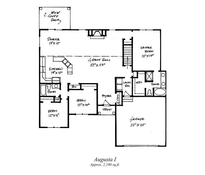 Augusta I Floor Plan