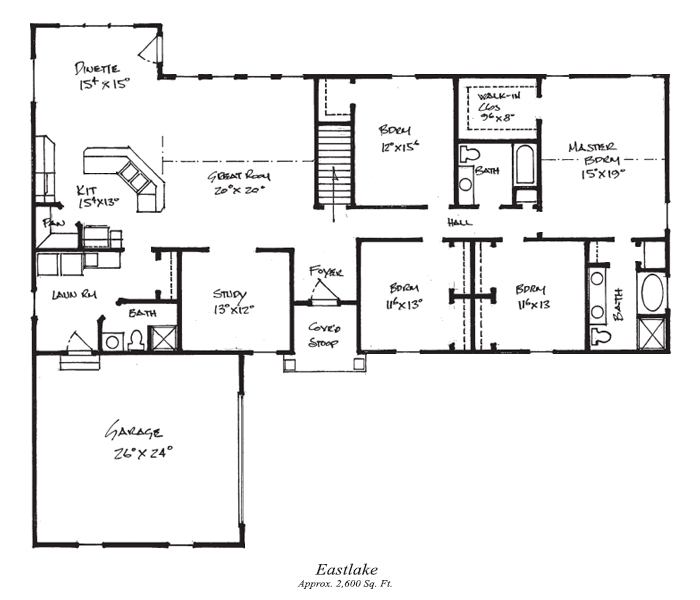Eastlake Floor Plan
