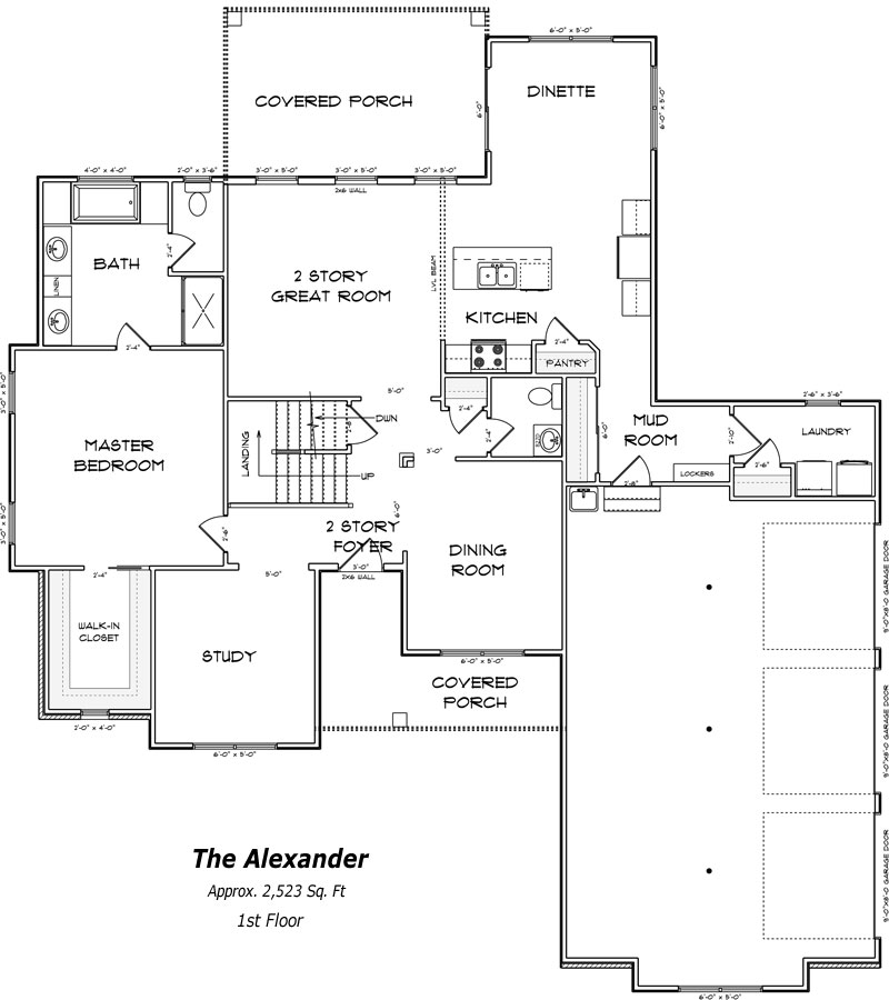 The Alexander The Alexander 1st Floor Plan