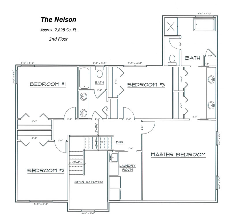 Nelson Floor Plan Nelson Floor Plan