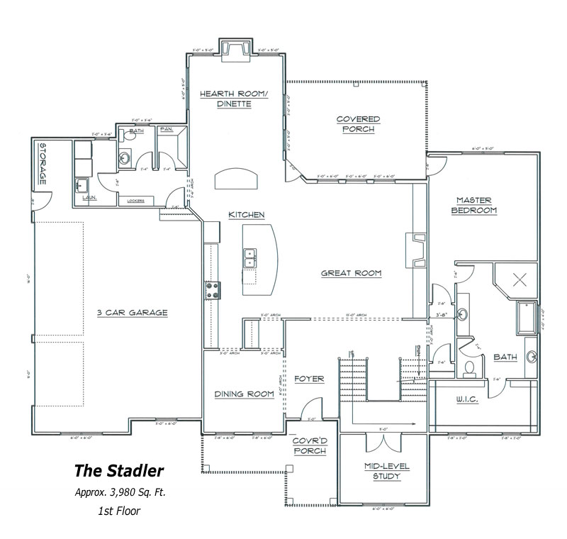 Stadler Floor Plan Stadler Floor Plan