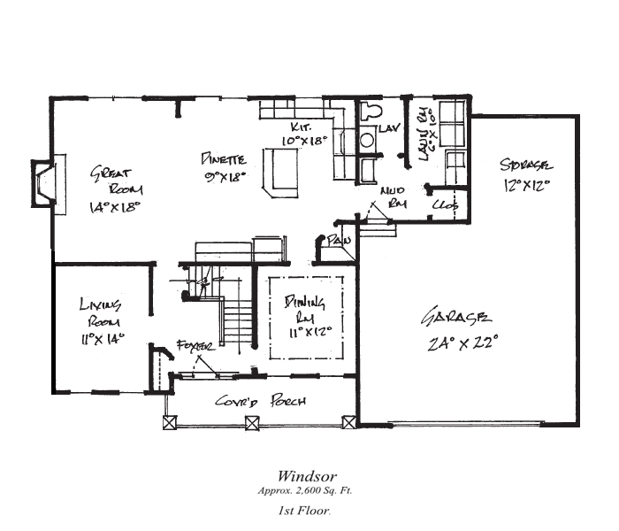 Windsor Floor Plan
