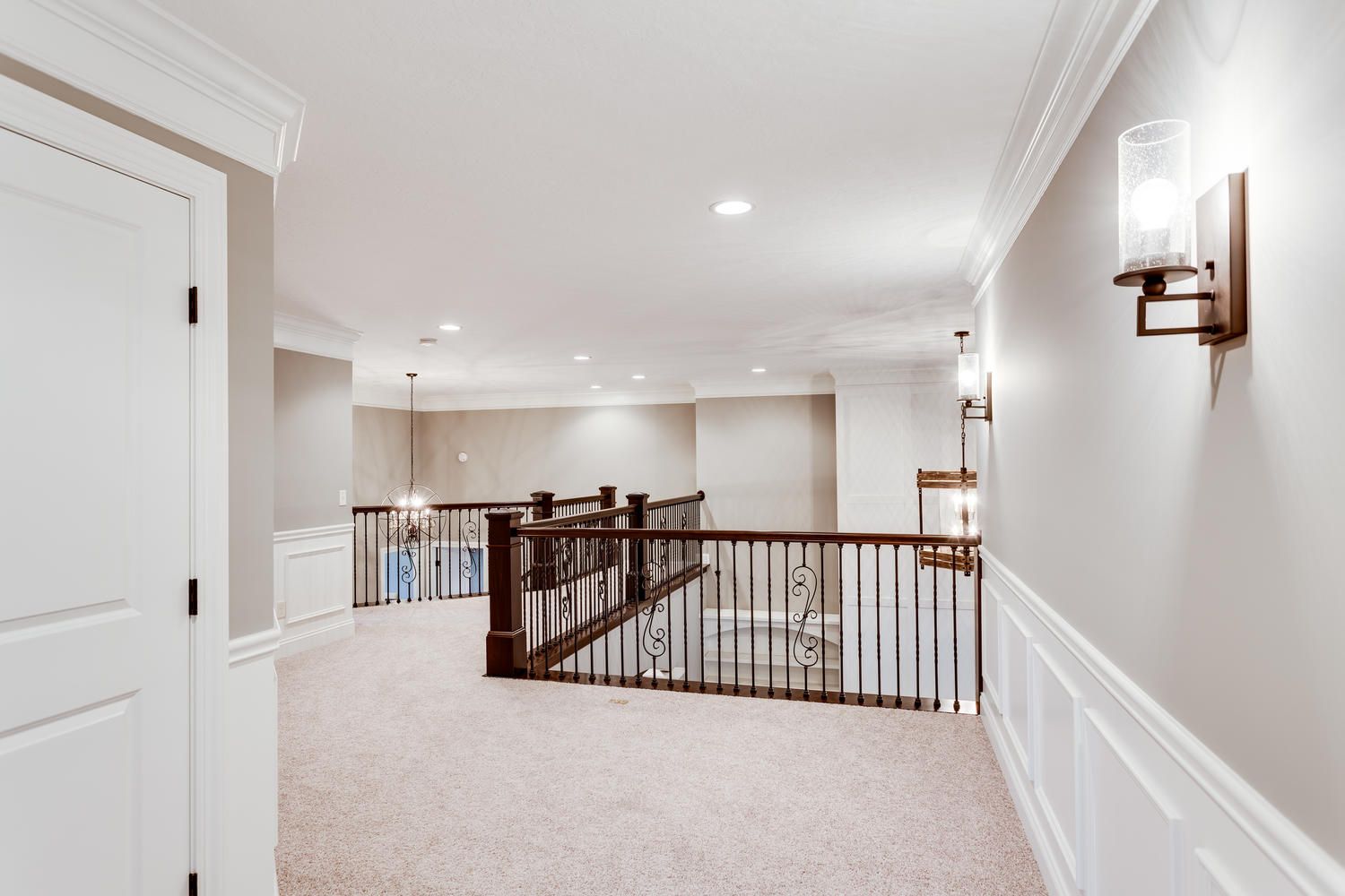 Upstairs area